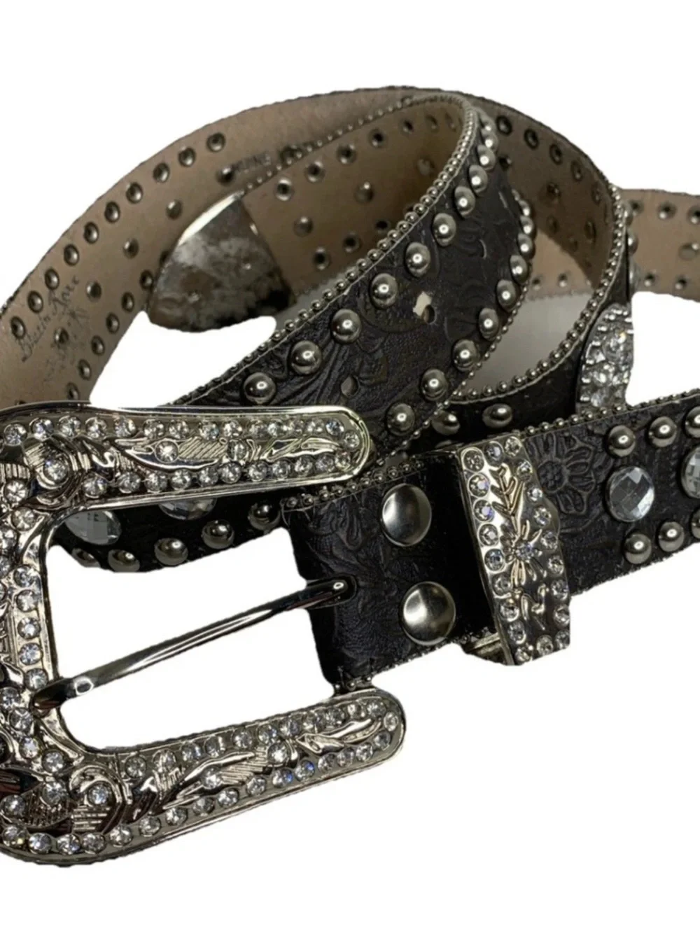 BLAZIN ROXX BELT Sz L 41” Concho Western Cowgirl Rockabilly Rodeo Festival